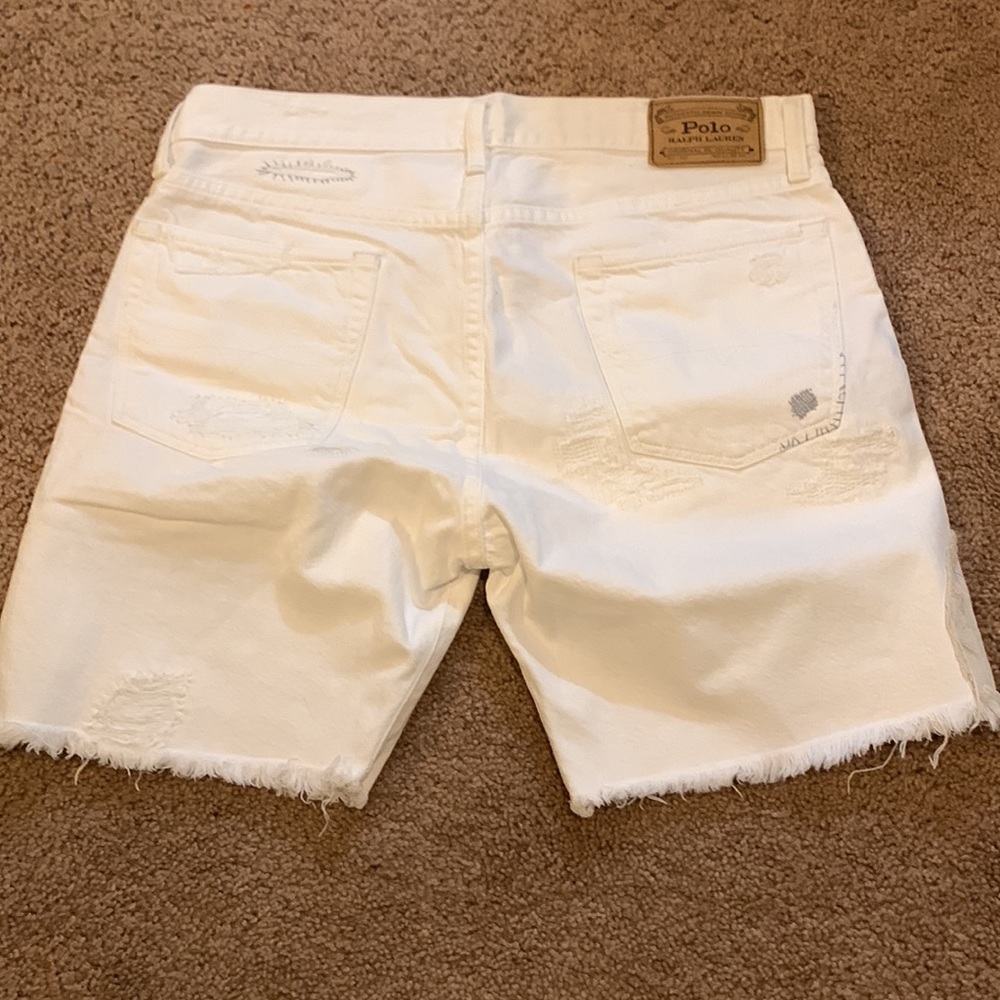 Polo Ralph Lauren Men’s Distressed Shorts - Picture 8 of 9